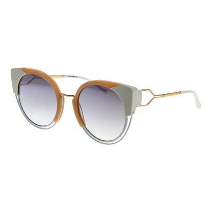 White Metal Sunglasses