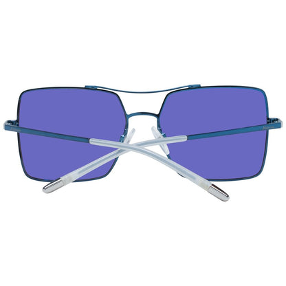 Blue Metal Sunglasses
