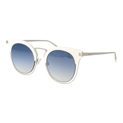 White Metal Sunglasses