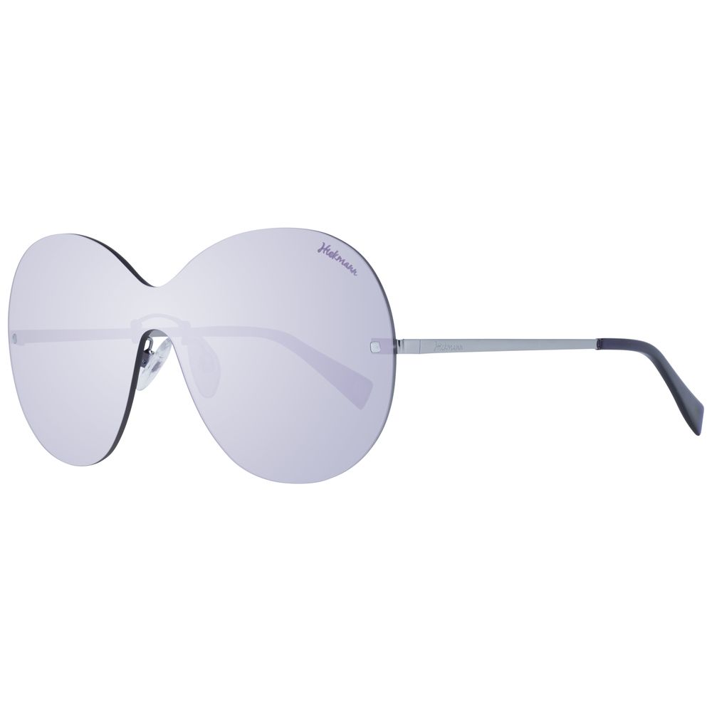 Gray Metal Sunglasses
