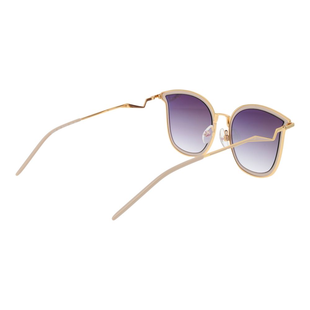 White Metal Sunglasses
