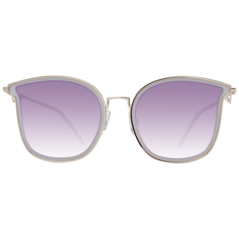 Beige Metal Sunglasses