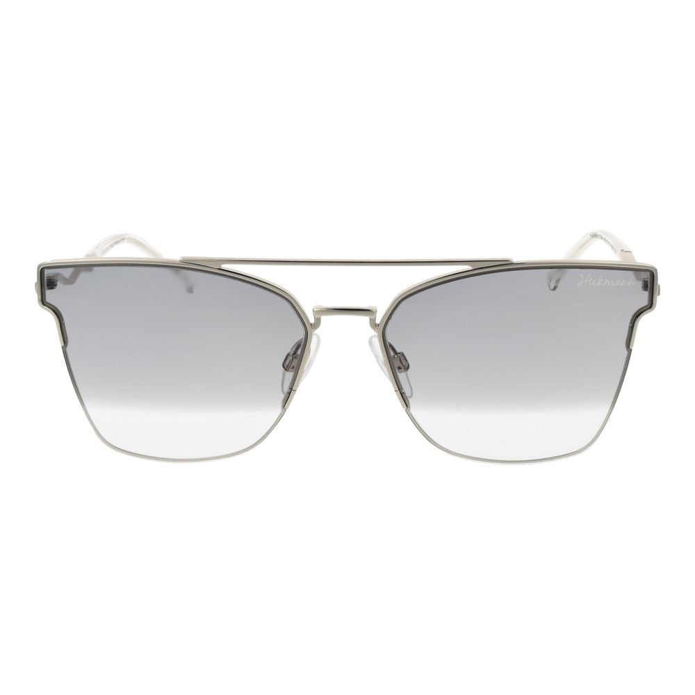 Gray Metal Sunglasses