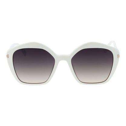 White Acetate Sunglasses