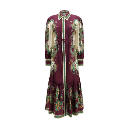 Multicolor Viscose Casual Dress