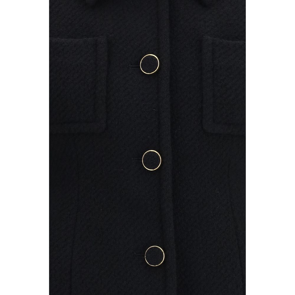 Black Wool Oves Aries Blazer