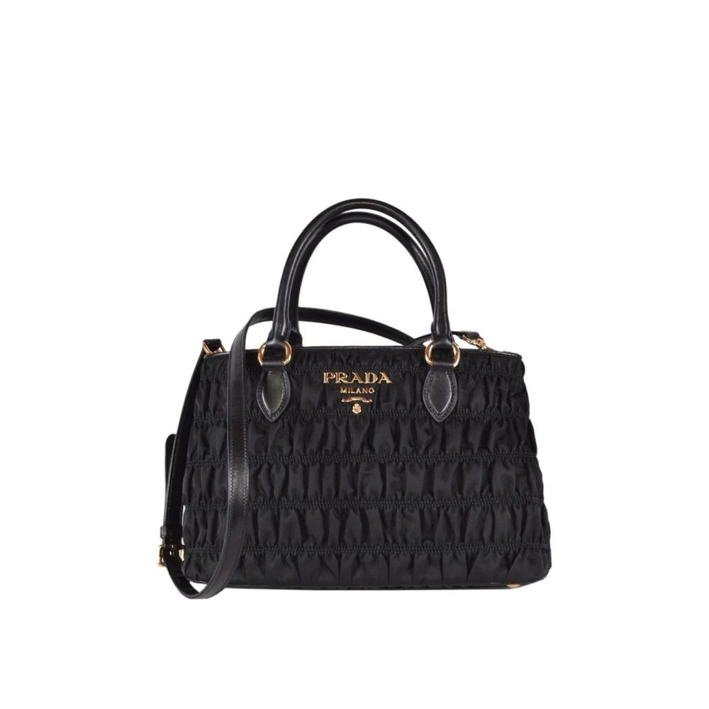 Black Nylon Handbag