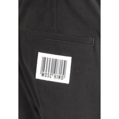 Black Cotton Joggers (Workout Pants)
