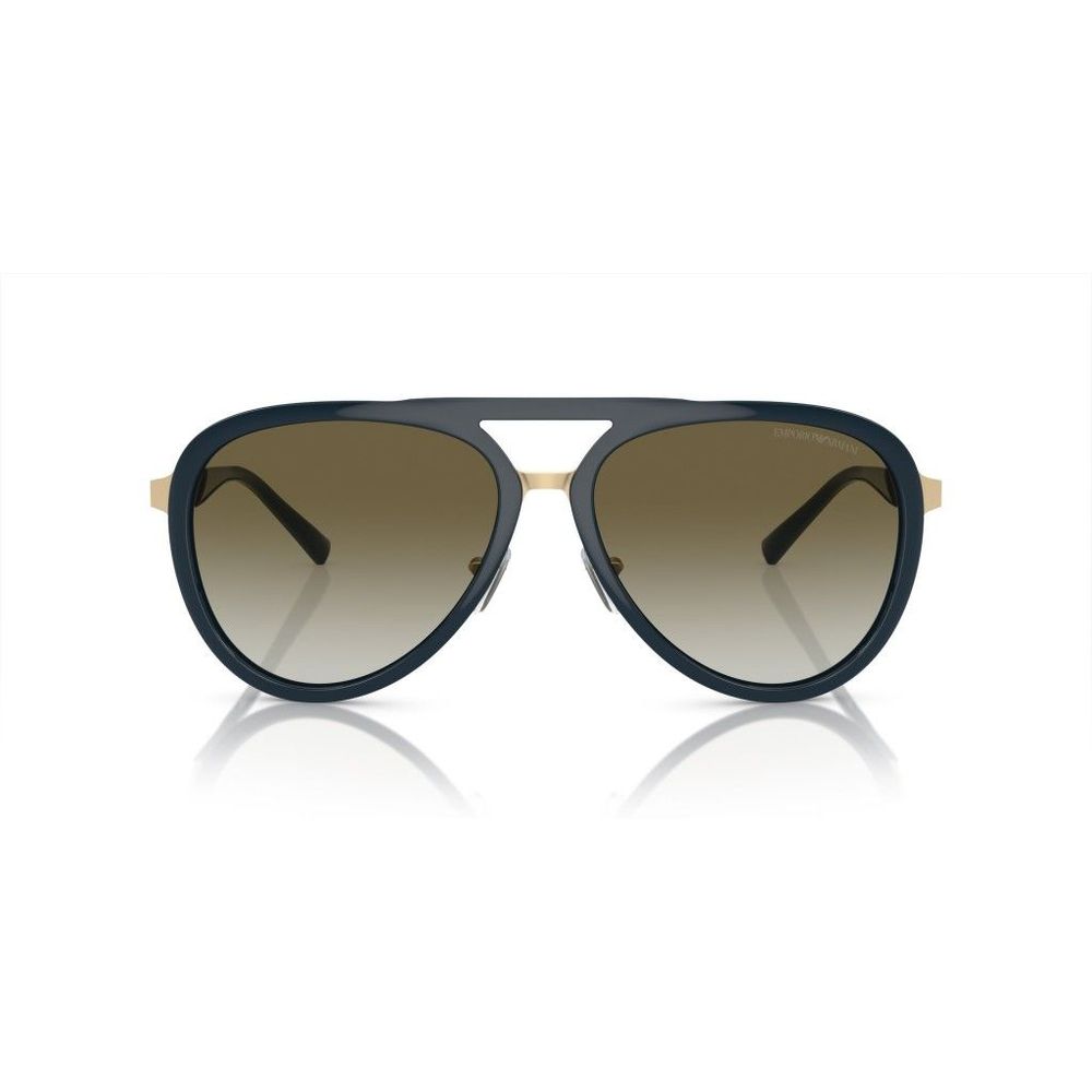 Blue Metal Sunglasses