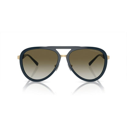 Blue Metal Sunglasses