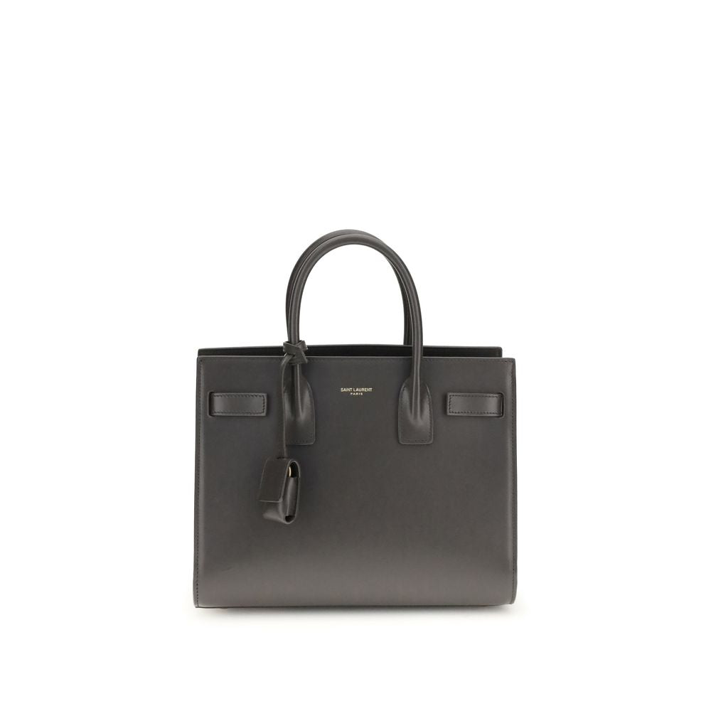 Gray Calf Leather Bos Taurus Handbag