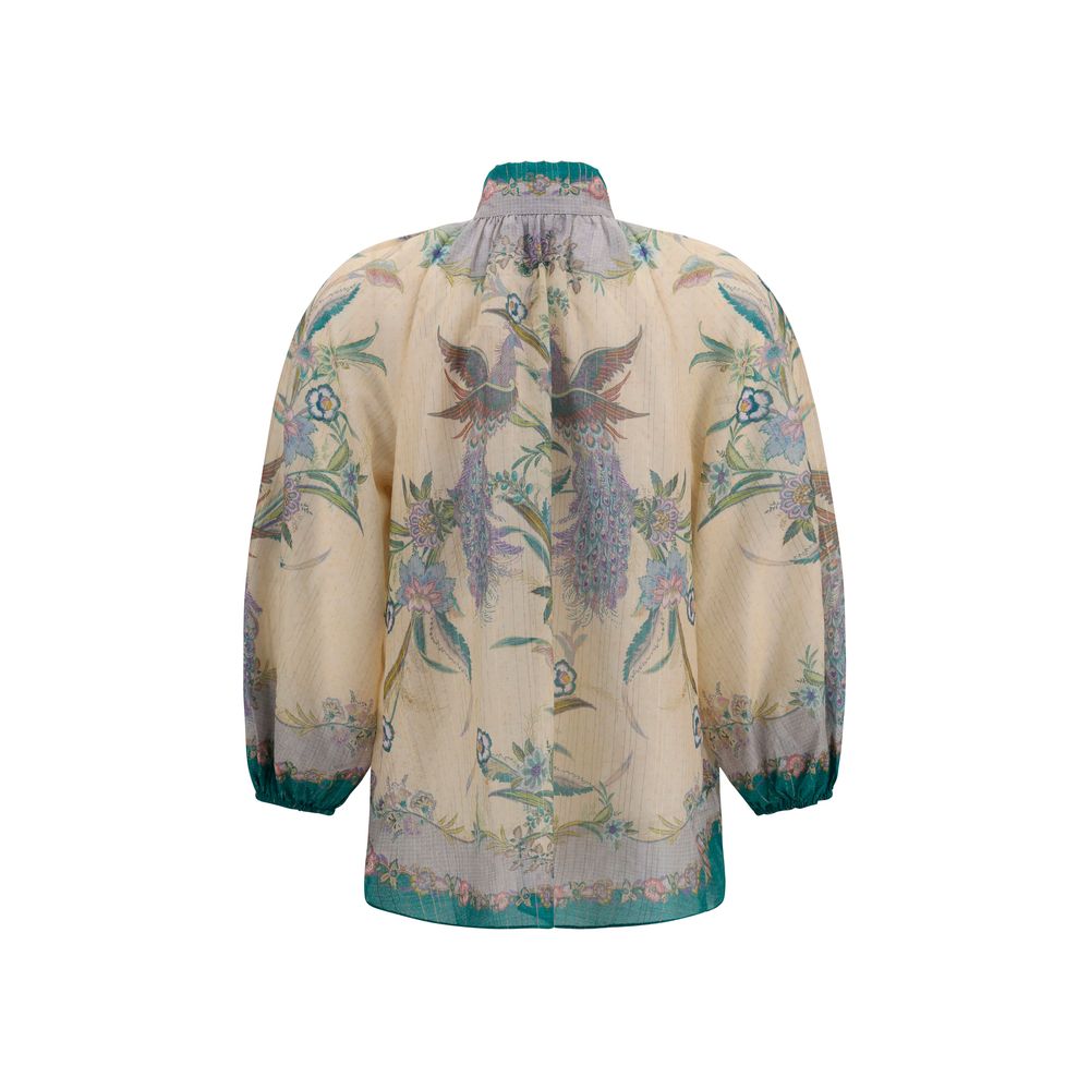 Multicolor Cotton Pattern Shirt