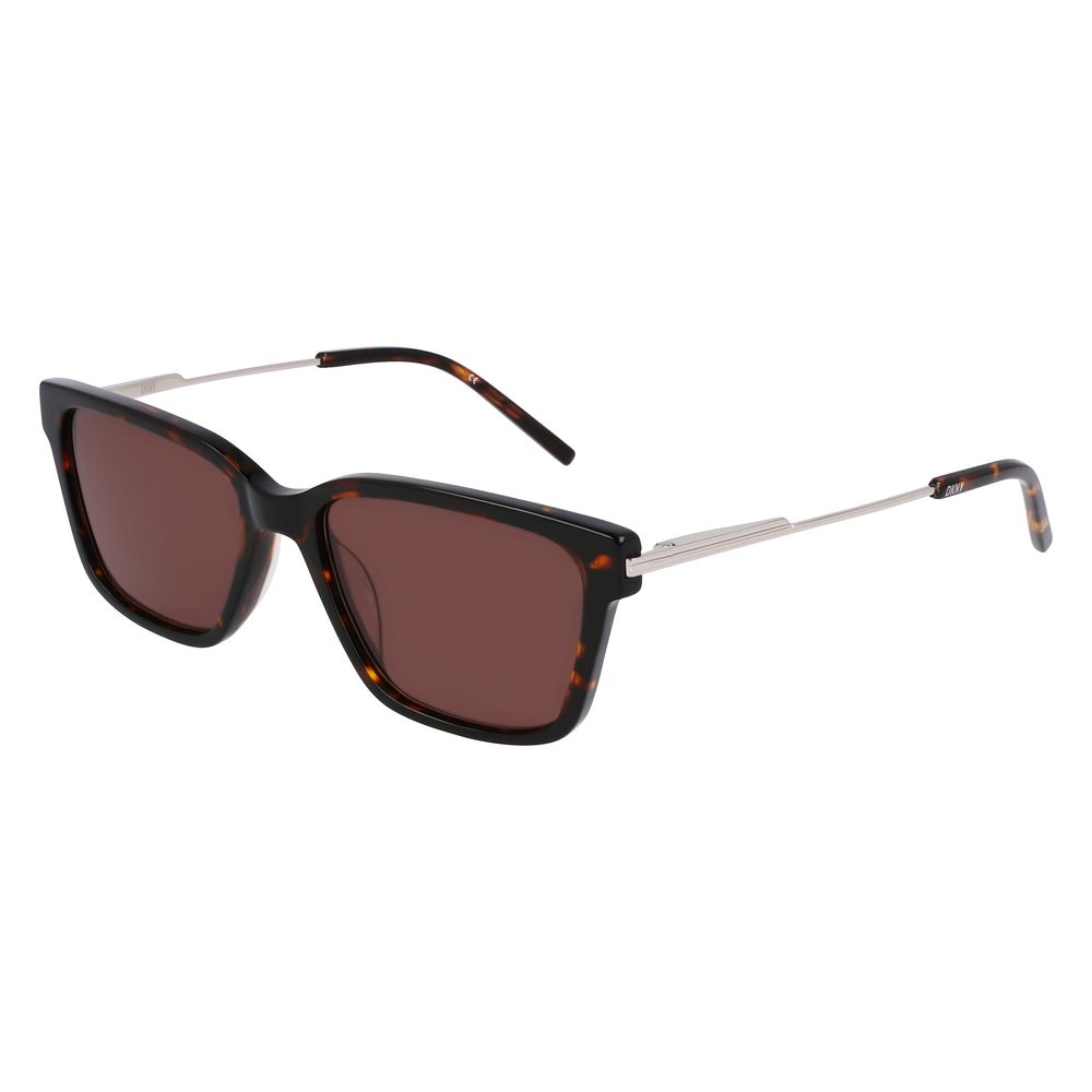 Brown Metal Sunglasses