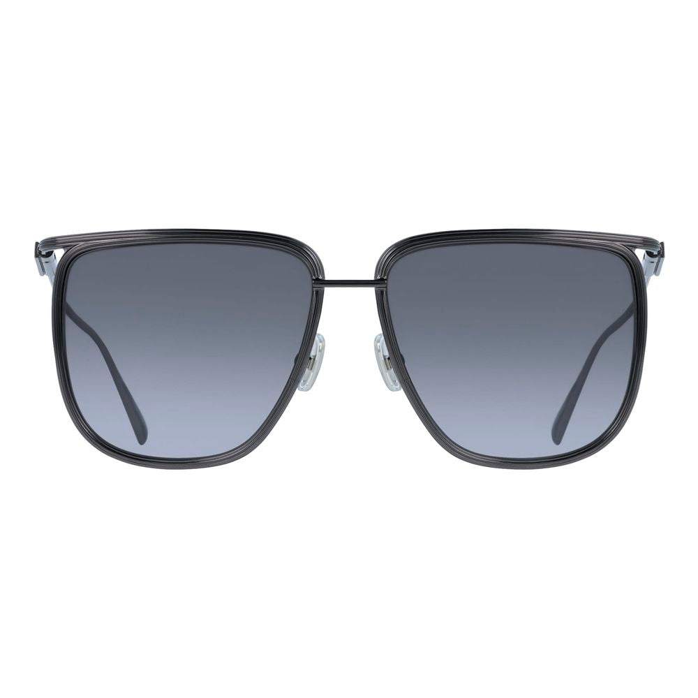 Gray Metal Sunglasses