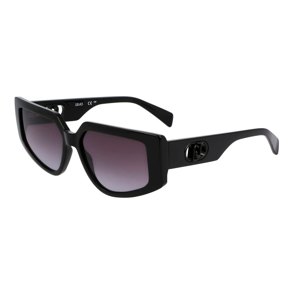 Black Injected Sunglasses