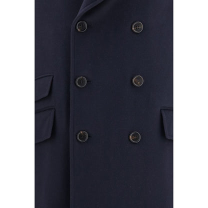 Blue Wool Oves Aries Coat