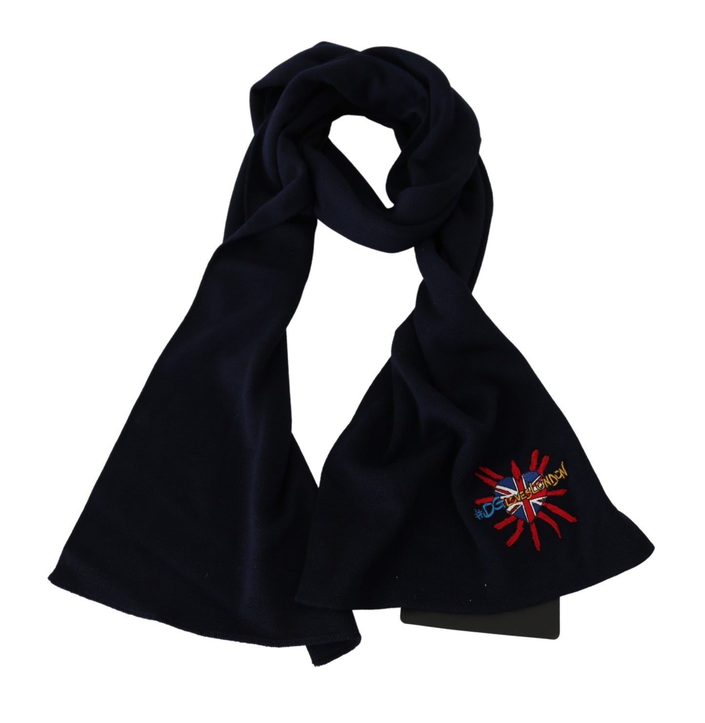 Elegant Virgin Wool Men's Scarf