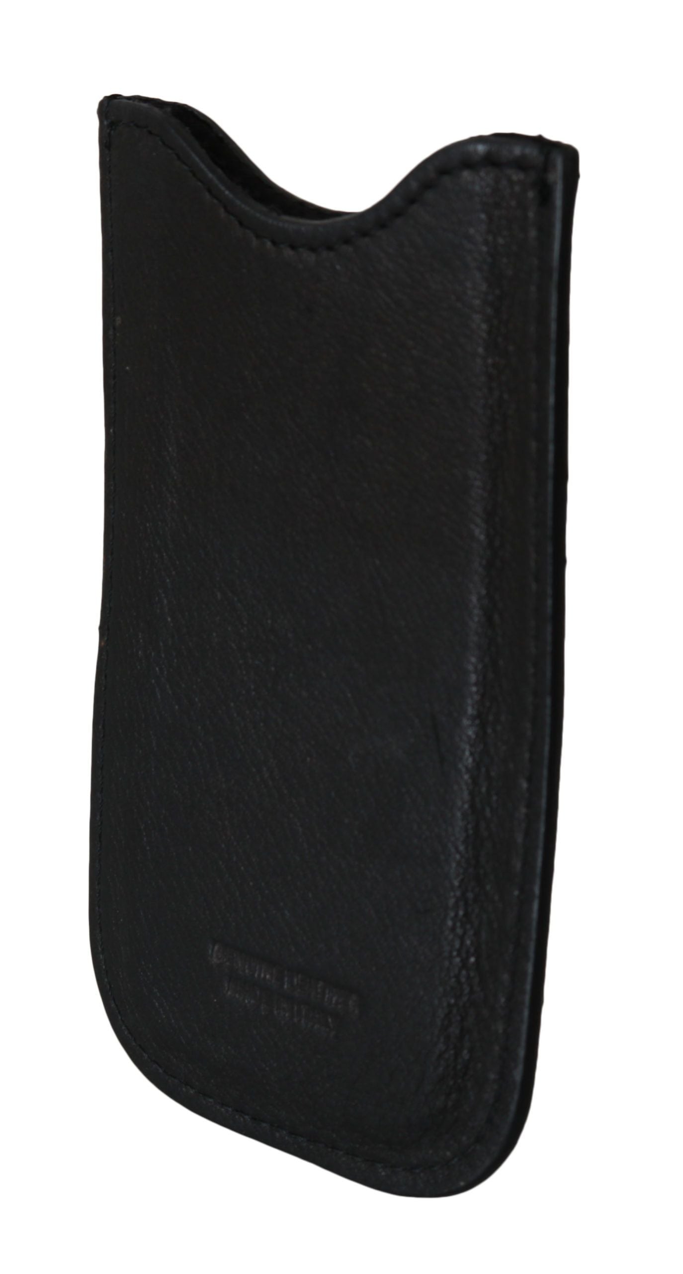 Elegant Black Genuine Leather Men's Wallet