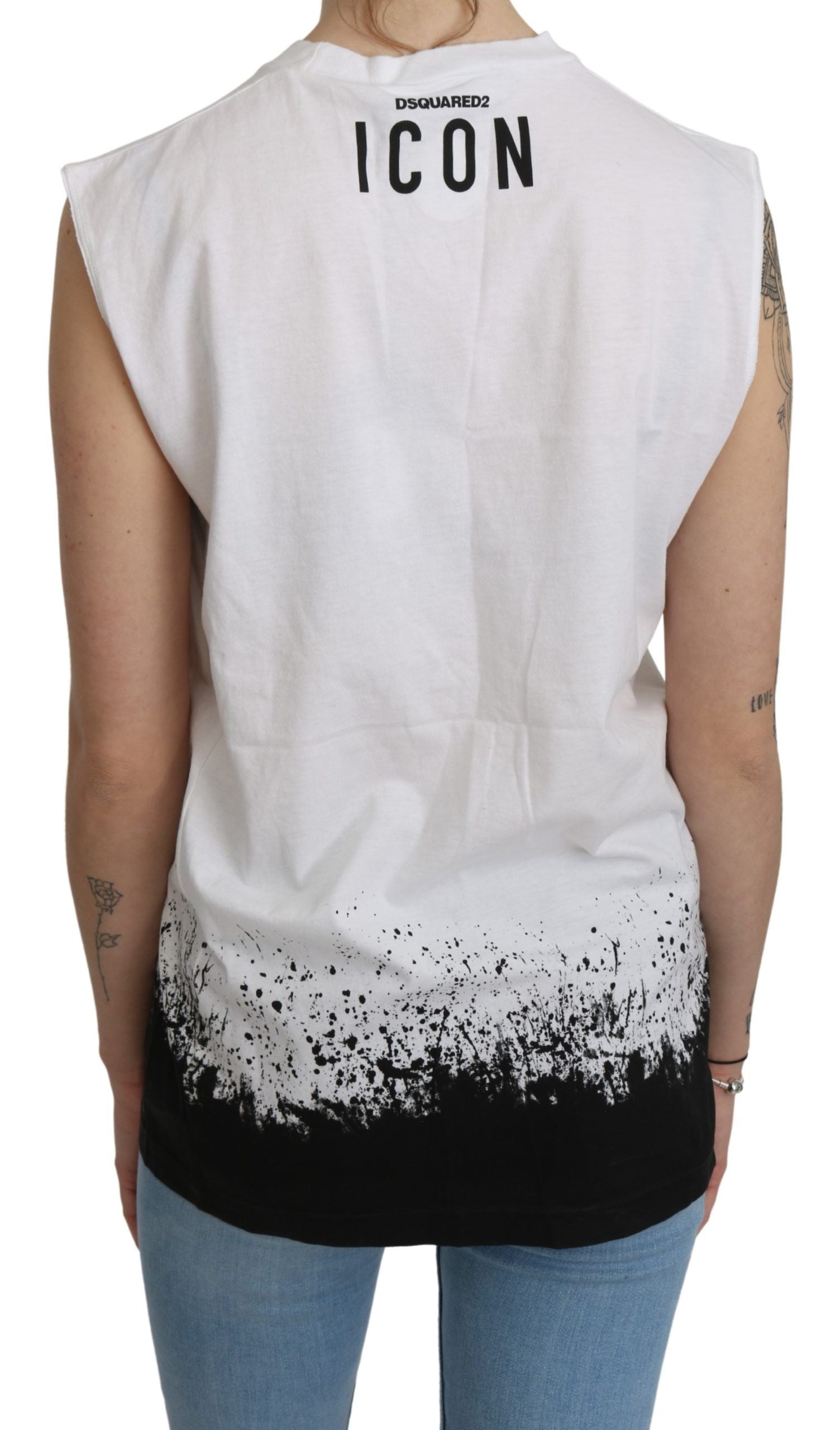 Chic Sleeveless Cotton Crew Neck Top