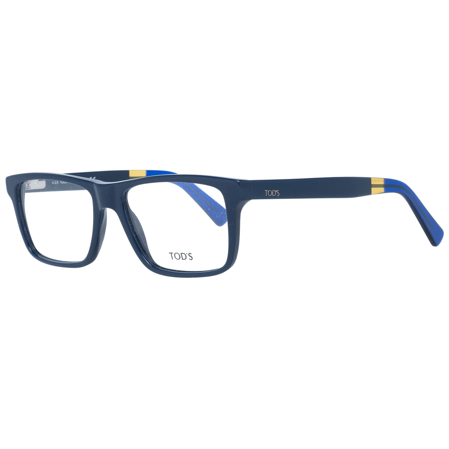 Chic Blue Rectangular Men's Eyewear