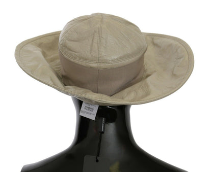 Elegant Beige Panama Cap - Timeless Fashion Accessory