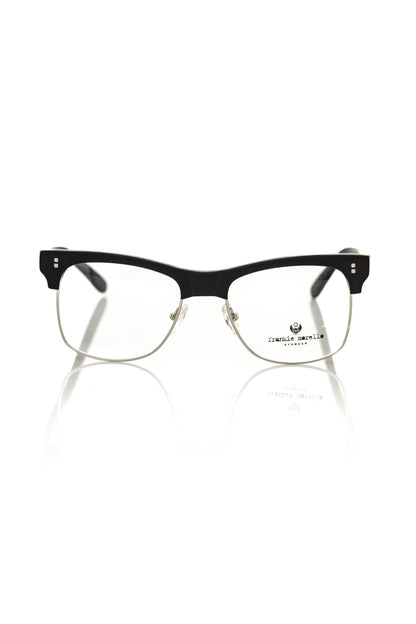 Black Acetate Unisex Eyeglass Frame