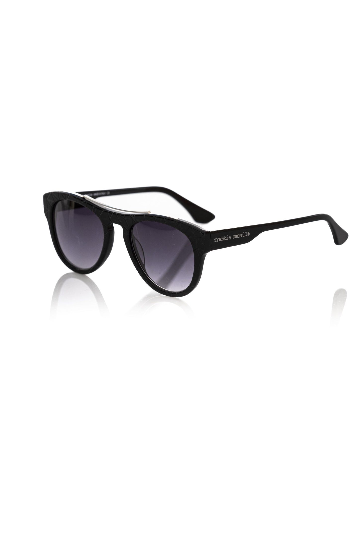 Black Acetate Men Sunglass