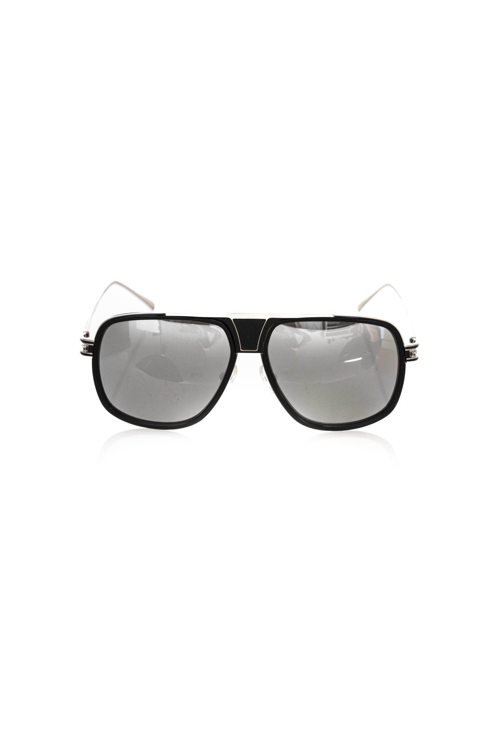 Black Metallic Men Sunglasses