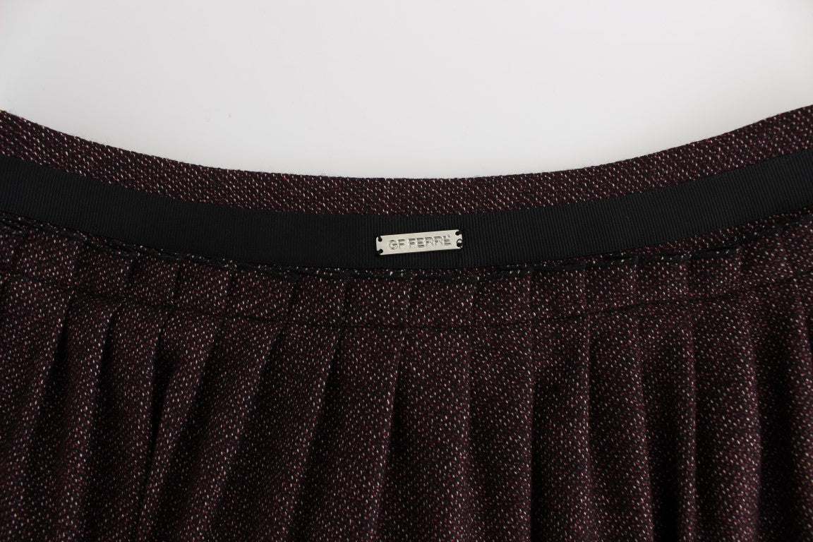 Chic Purple Mini Skirt for Elegant Evenings