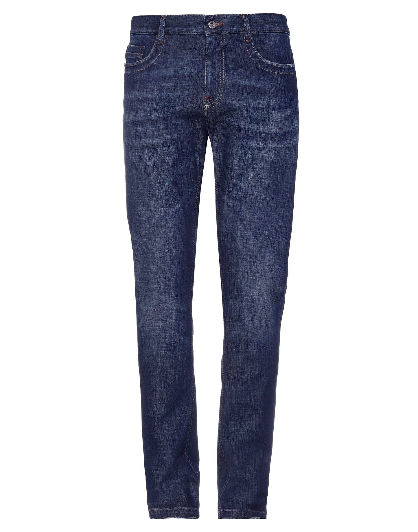 Blue Cotton Men Jean