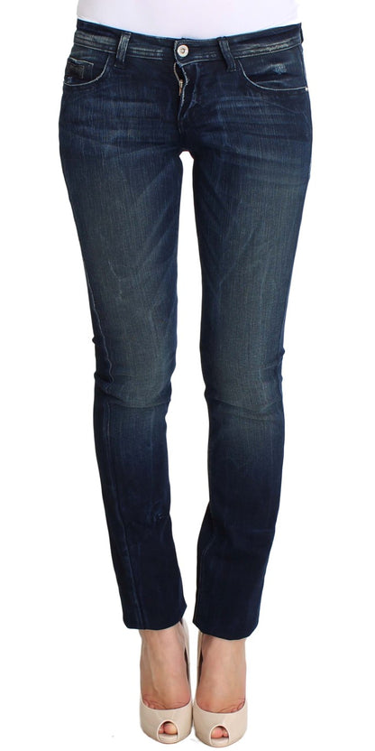 Chic Slim Fit Skinny Blue Jeans