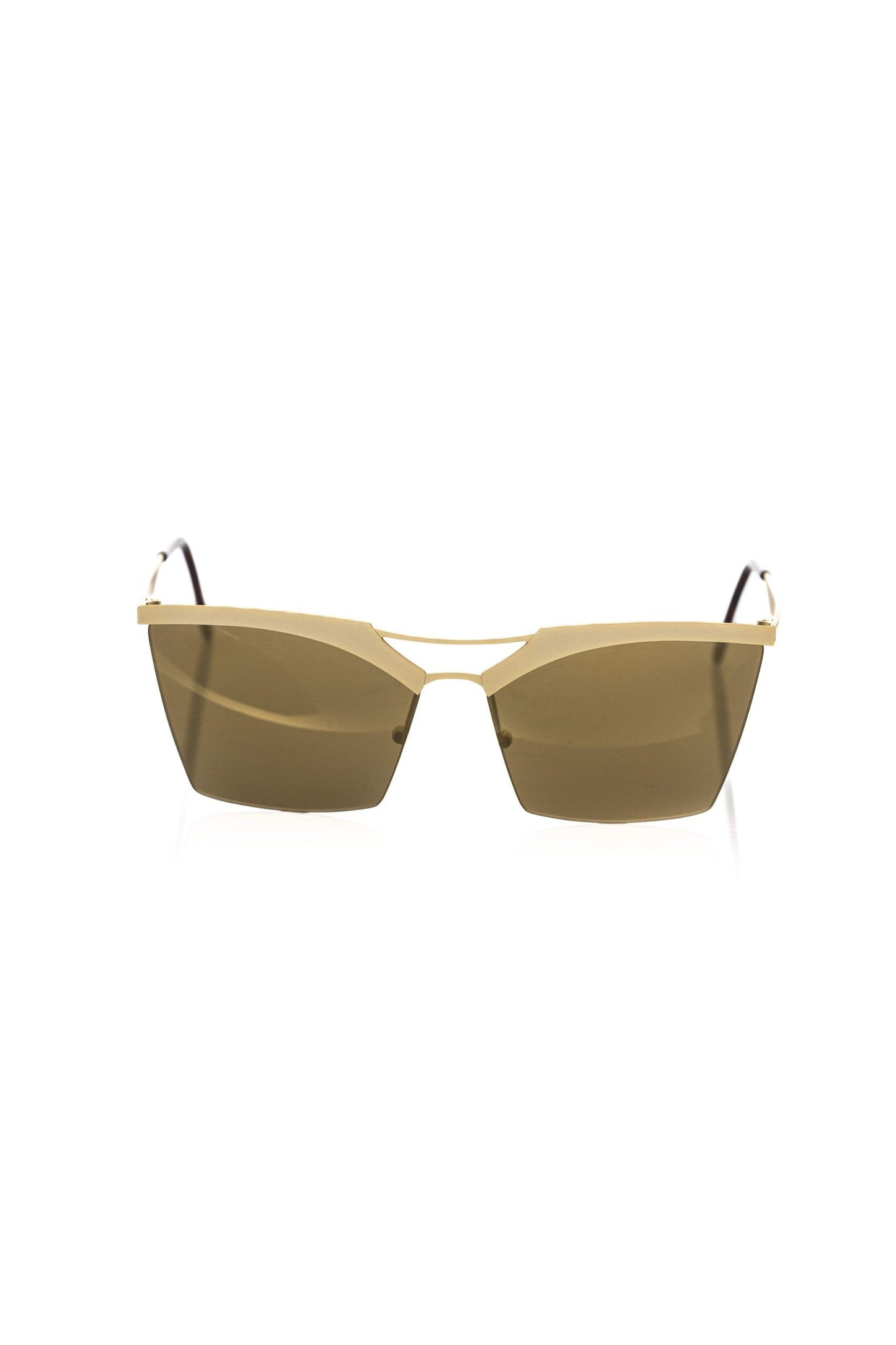 Gold Metallic Women Sunglass