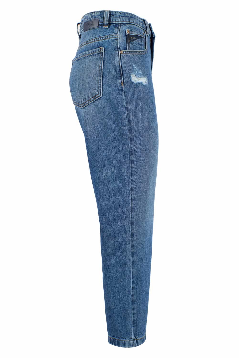 Blue Cotton Women's Jean