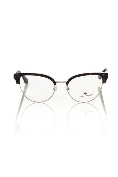 Burgundy Metallic Fiber Women Frame