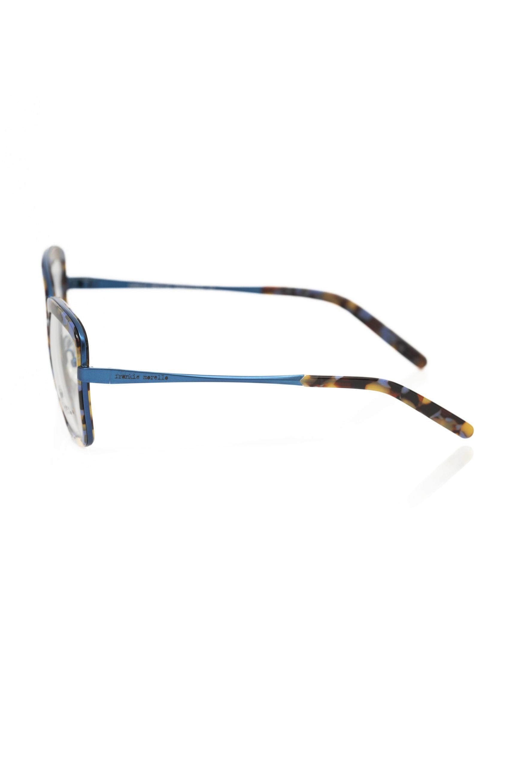 Blue Metallic Women's Eyeglass Frame