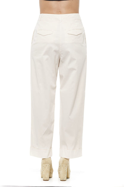 Peserico Beige Wide Palazzo Pants