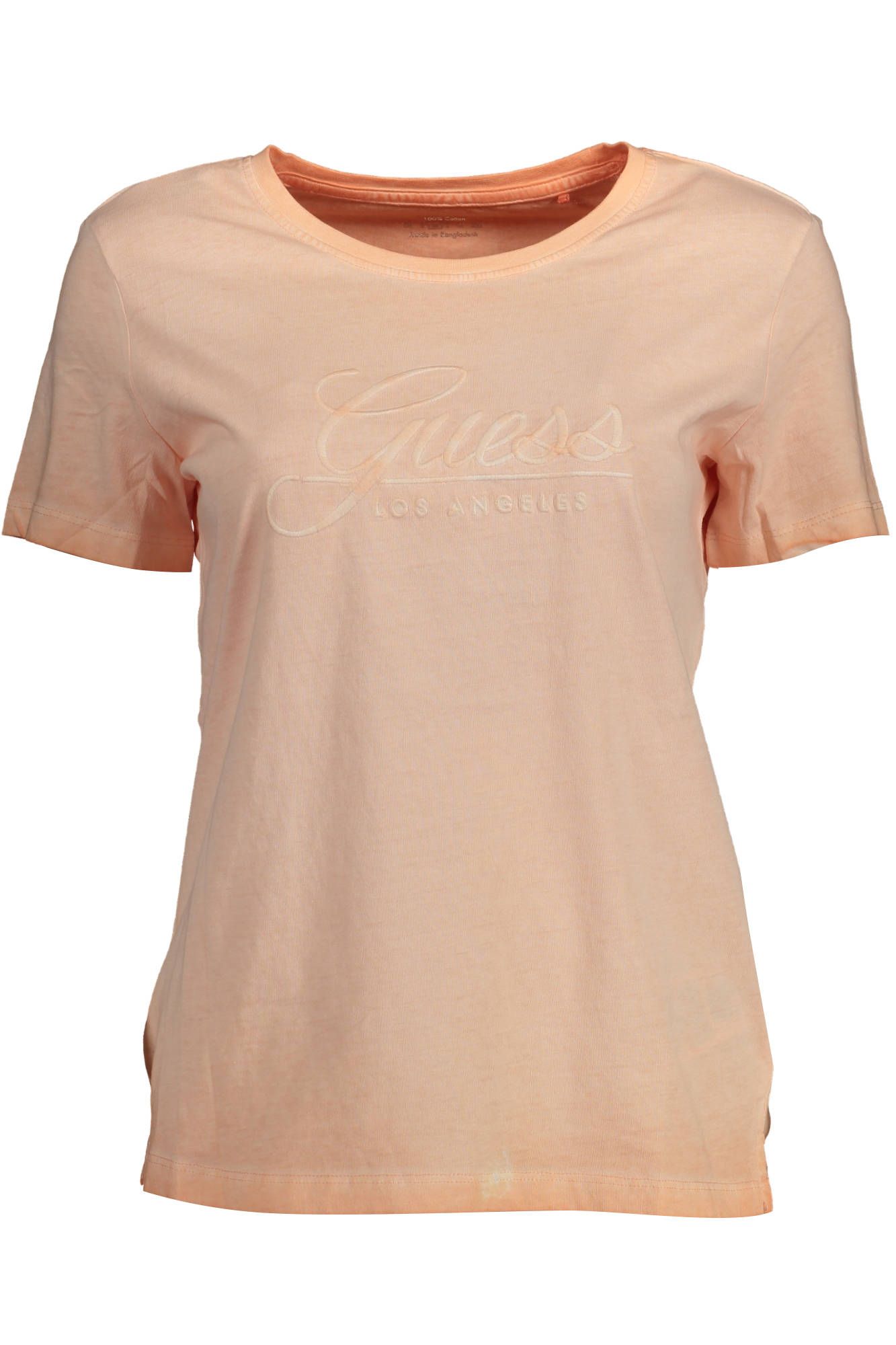 Pink Cotton Women T-Shirt