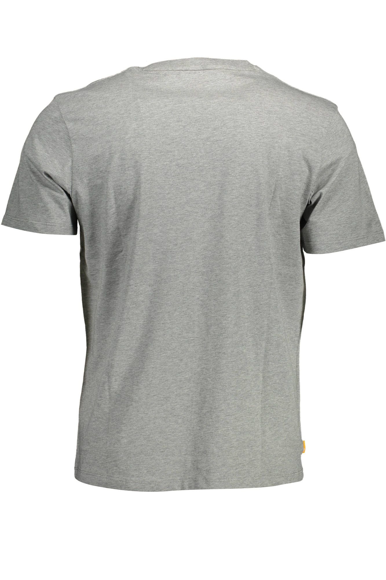 Gray Cotton Men T-Shirt