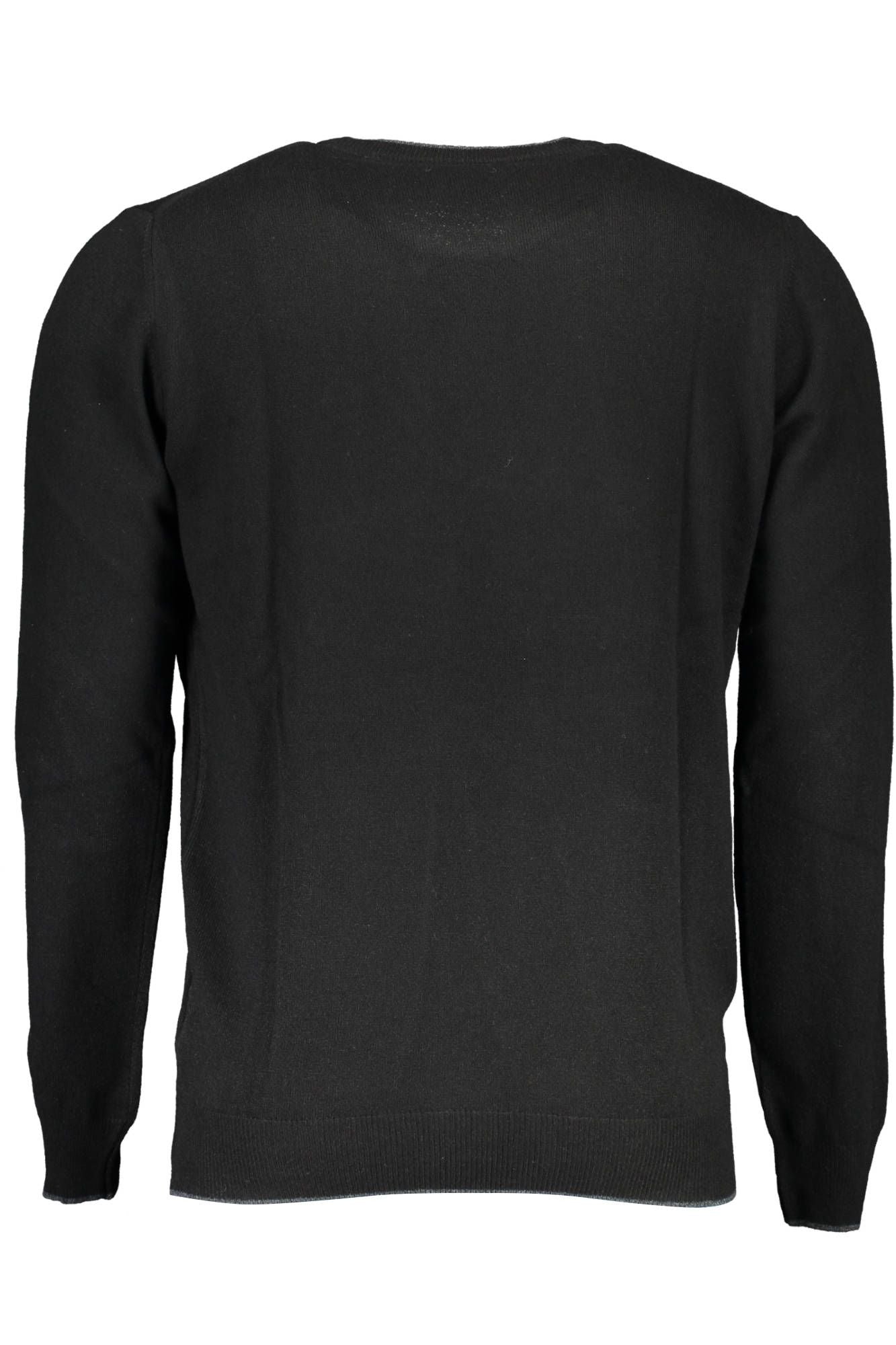 Black Polyamide Men Sweater