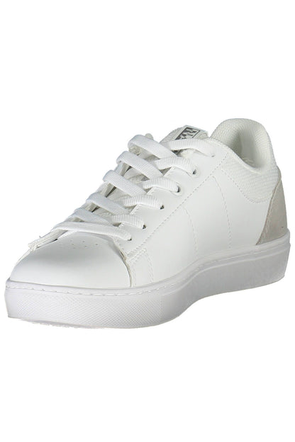 White Leather Women Sneaker