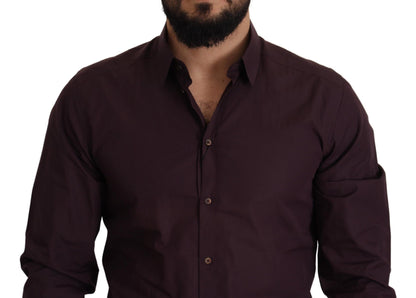 Regal Purple Slim Fit Dress Shirt