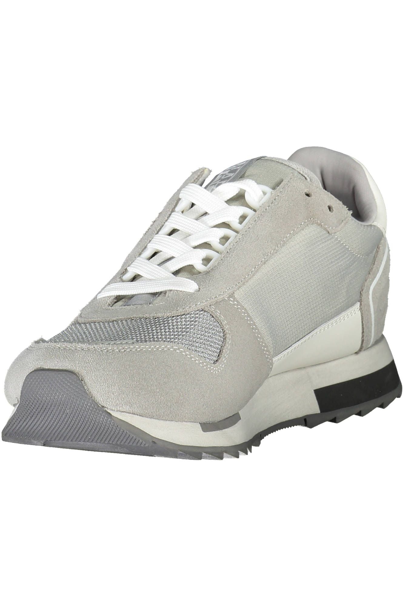 Gray Polyester Men Sneaker