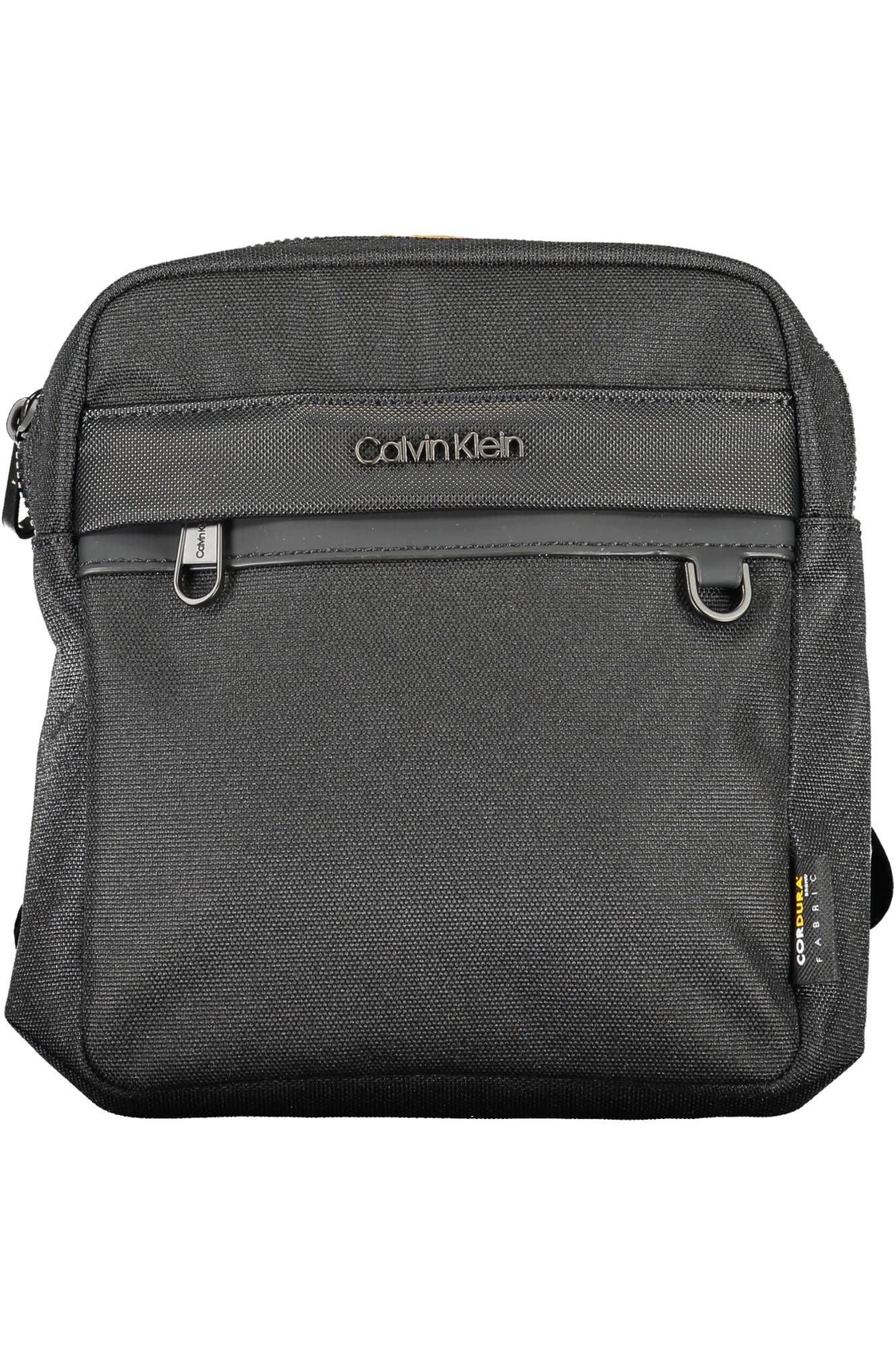 Black Polyester Men Shoulder Bag