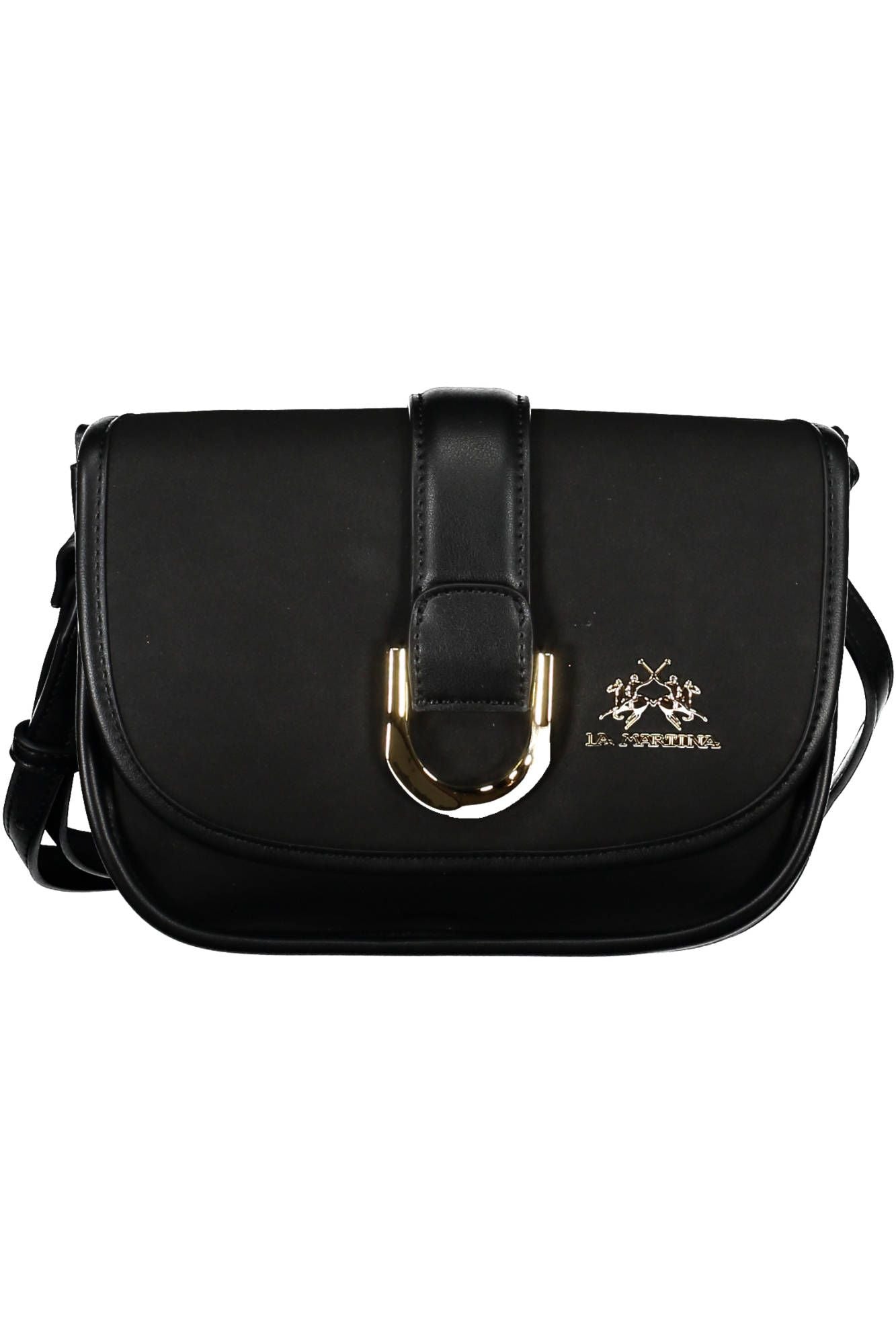 Black Polyethylene Women Handbag