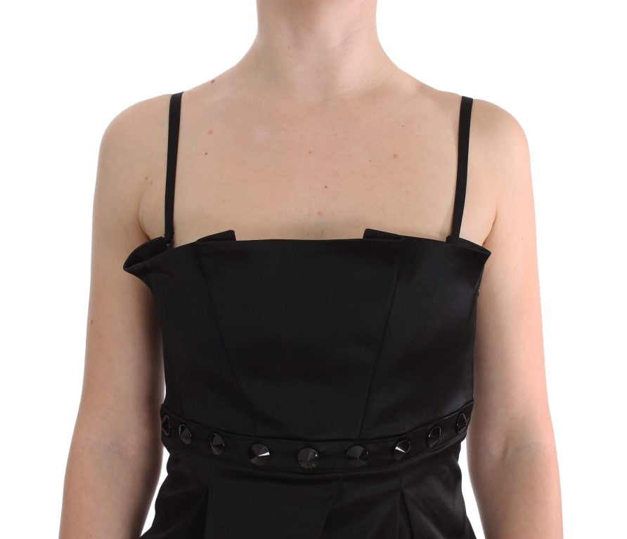 Elegant Black Evening Cami Top