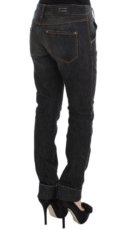 Chic Slim Fit Gray Wash Jeans