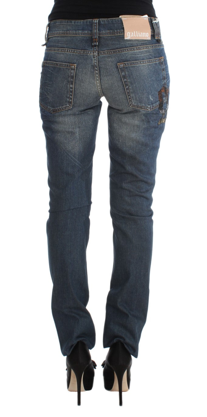 Chic Slim Fit Blue Jeans