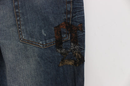 Chic Slim Fit Blue Jeans