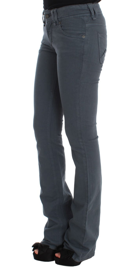 Elegant Slim Fit Bootcut Jeans