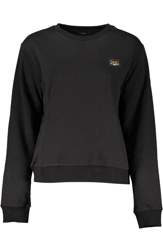 Black Cotton Women Sweater